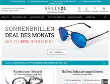 Tablet Screenshot of brille24.de